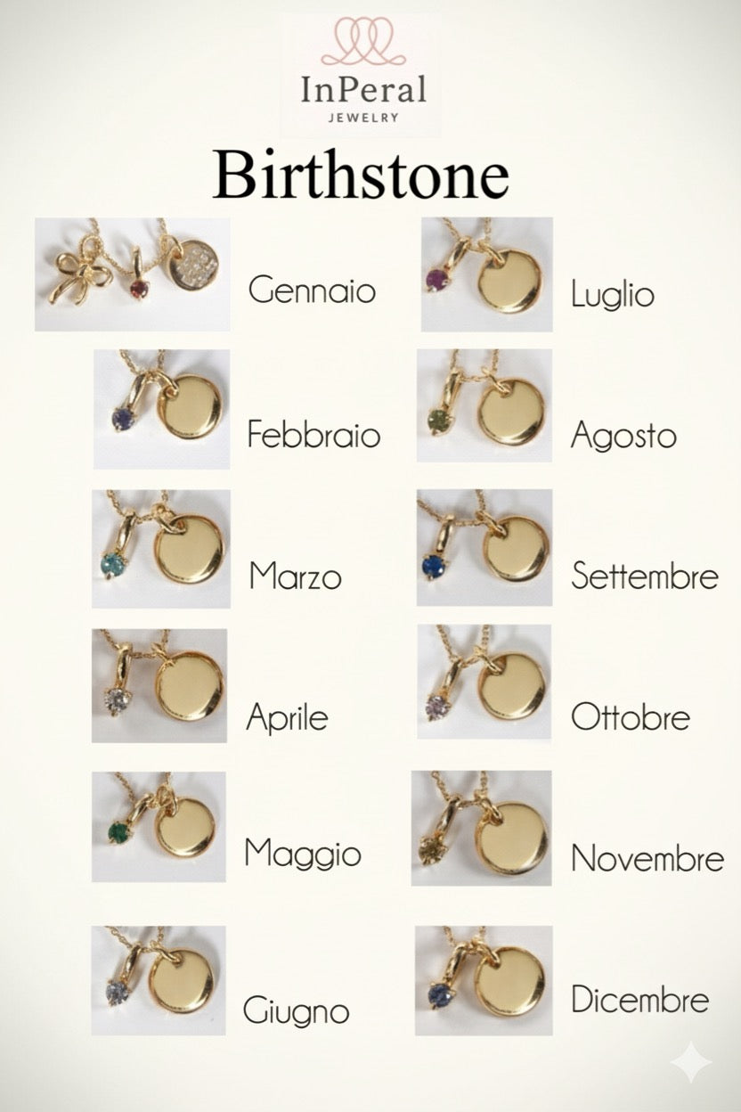 Collana BIRTHSTONE
Indossa il tuo mese