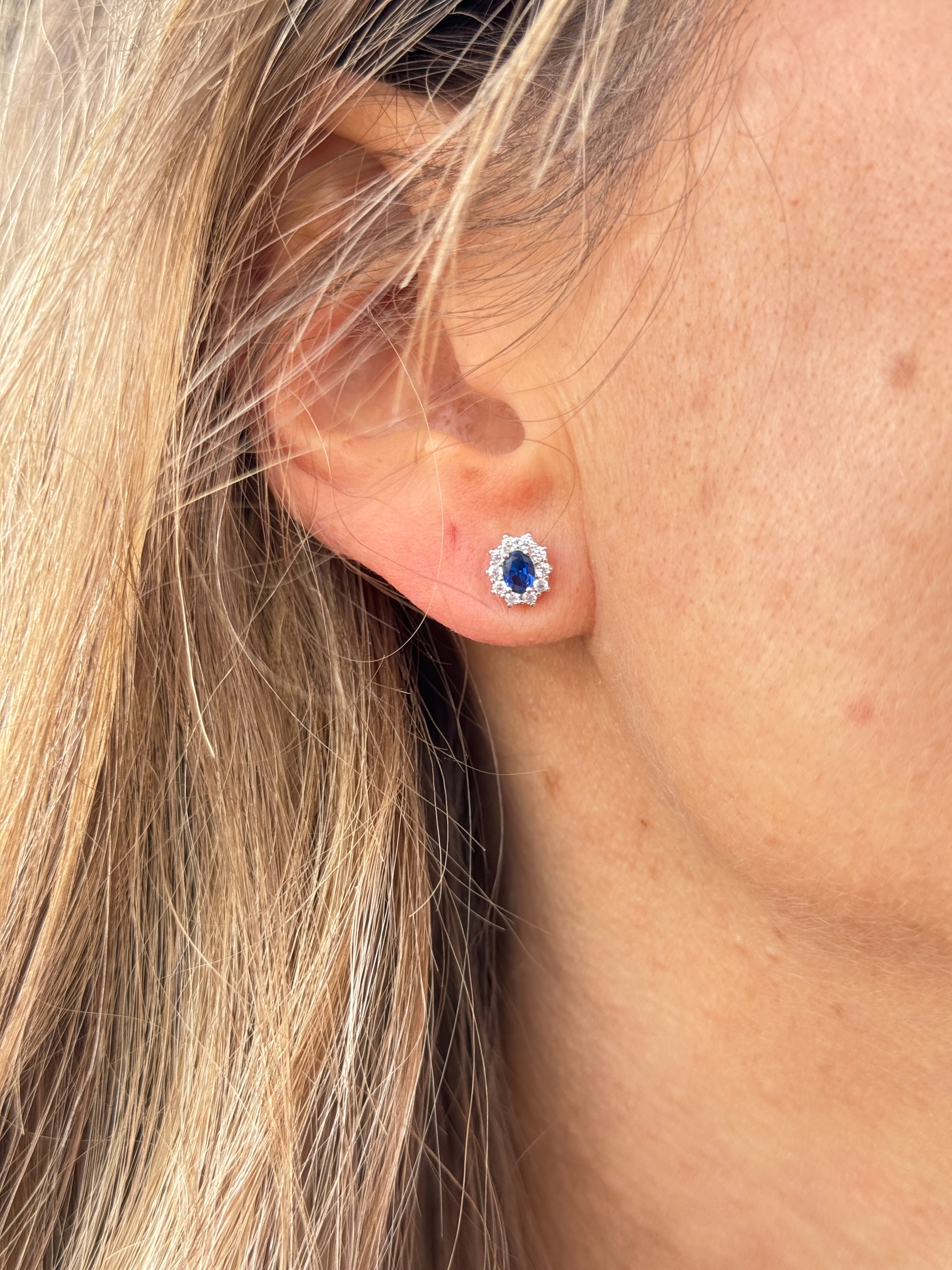 Orecchini mini Kate Blue