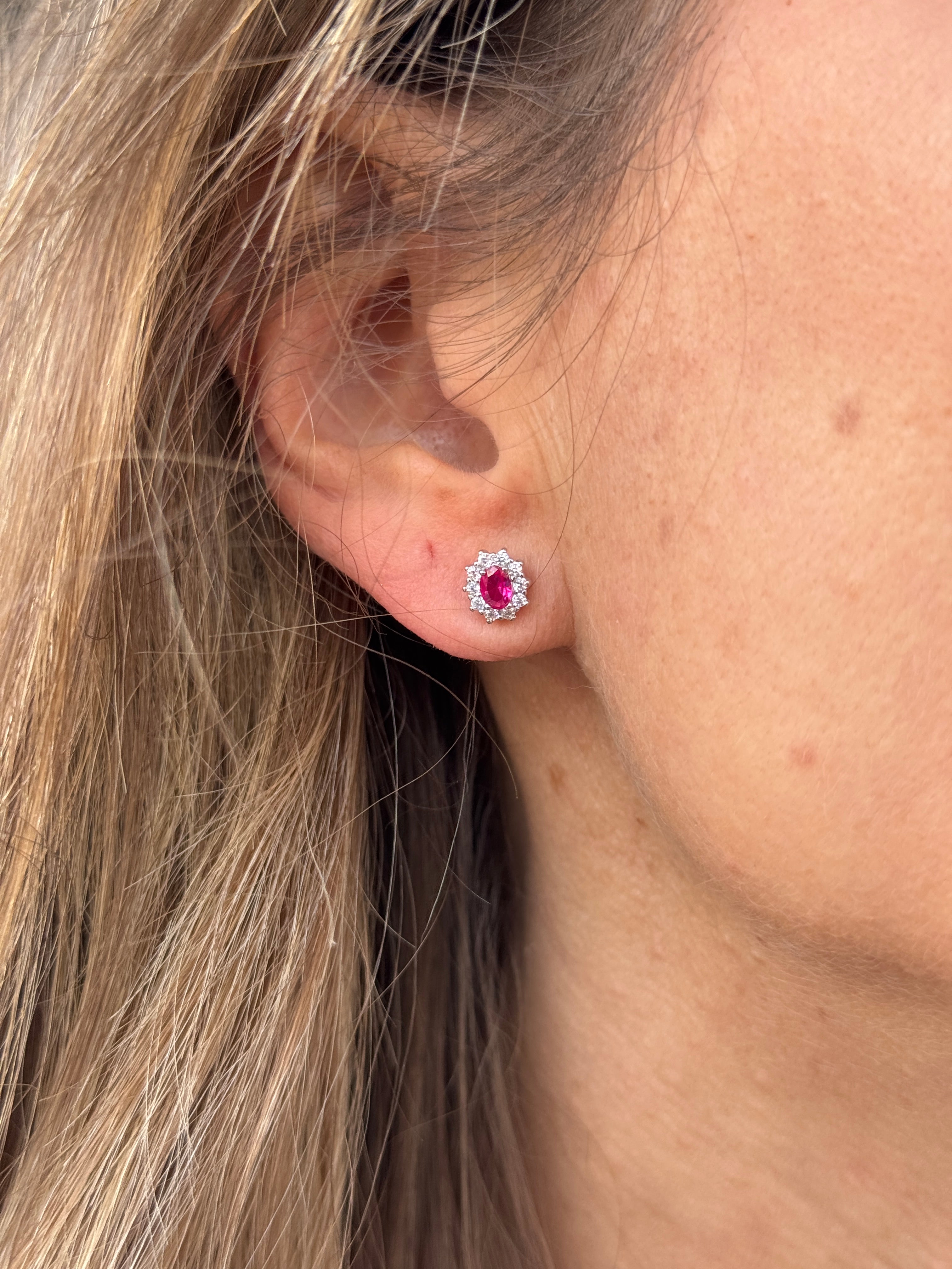 Orecchini mini Kate Red