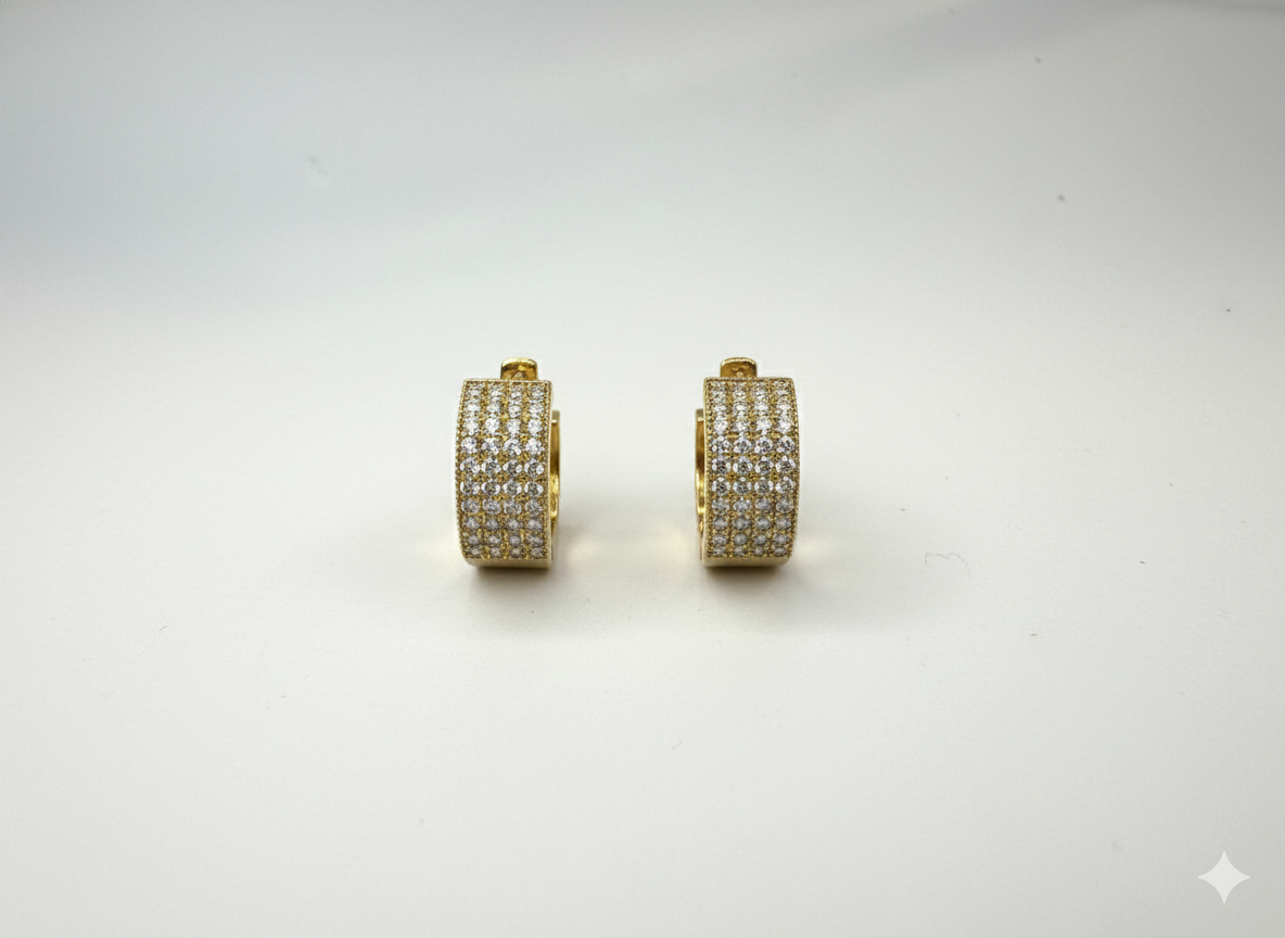 Cerchi Large piatti GOLD