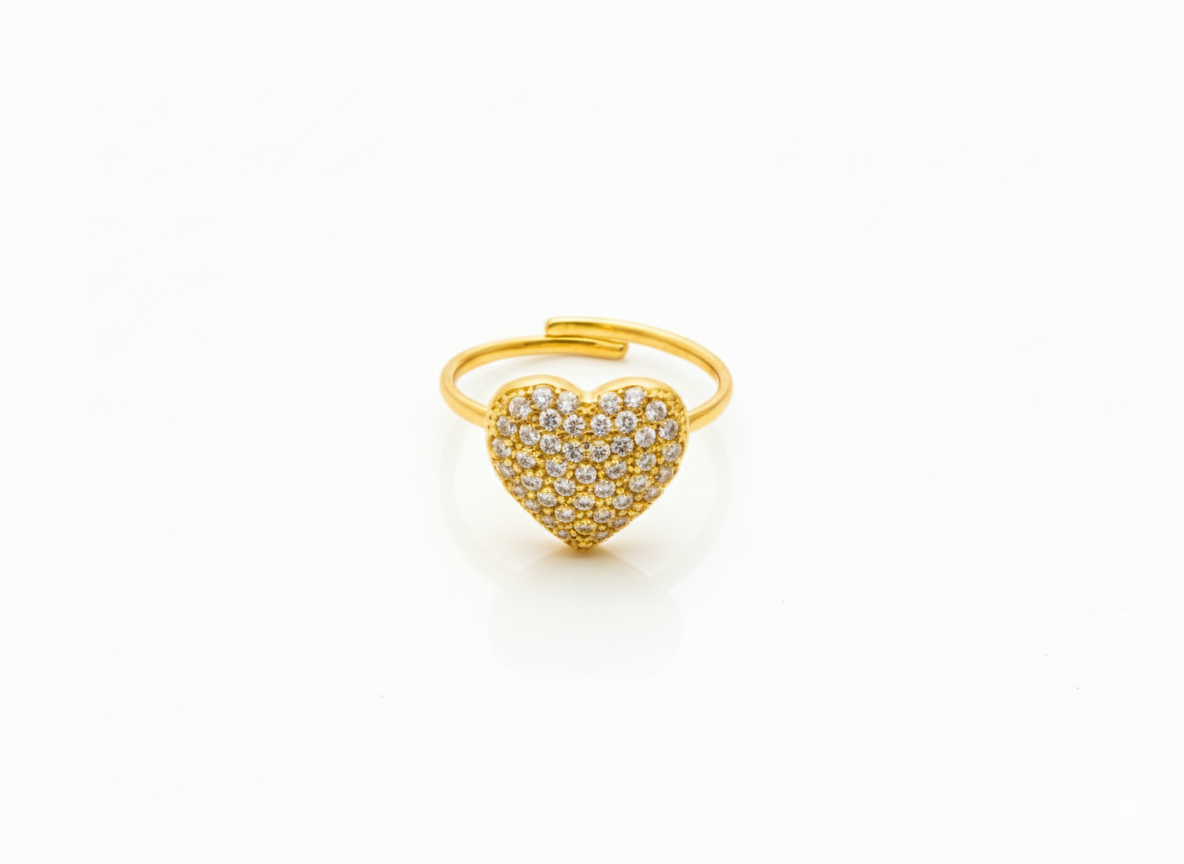 Anello Love strass GOLD