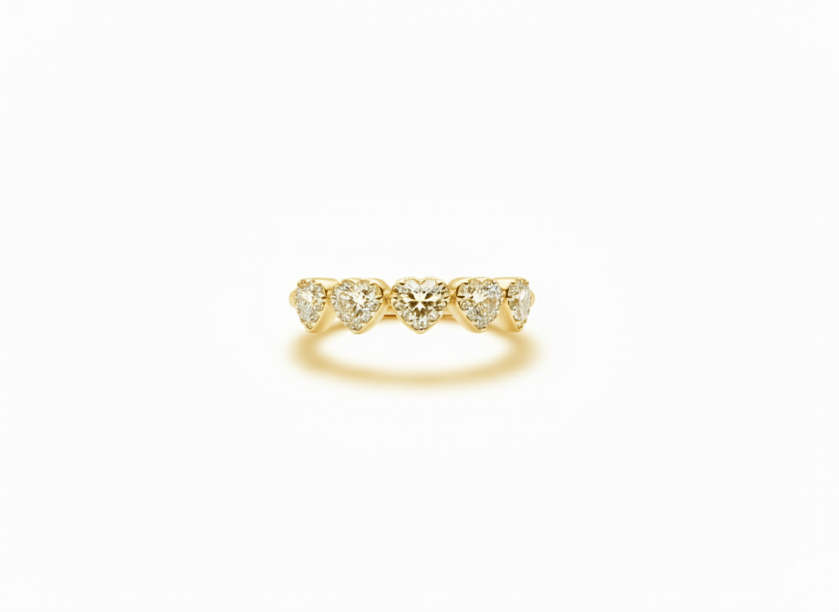 Anello Cuori GOLD