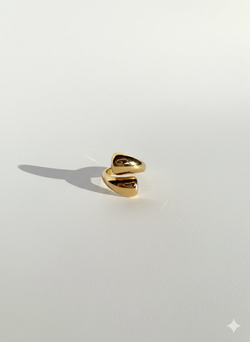 Anello Abbraccio Bold GOLD