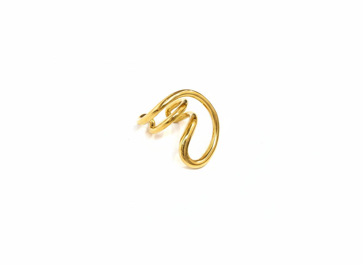 Earcuff Filo Intrecciato GOLD