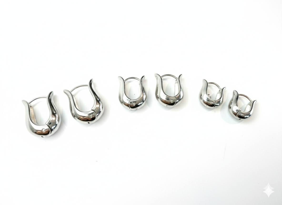 Cerchi Virgole SILVER