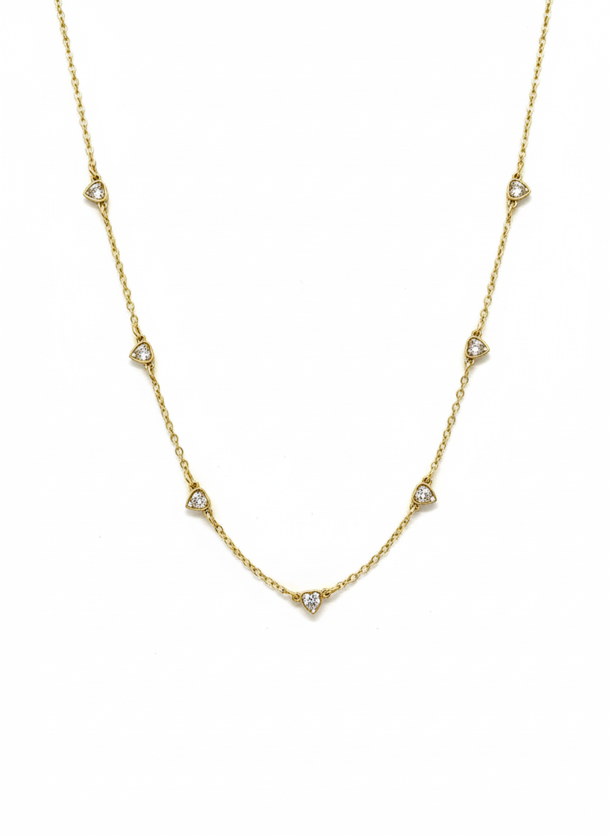 Collana Cuoricini GOLD