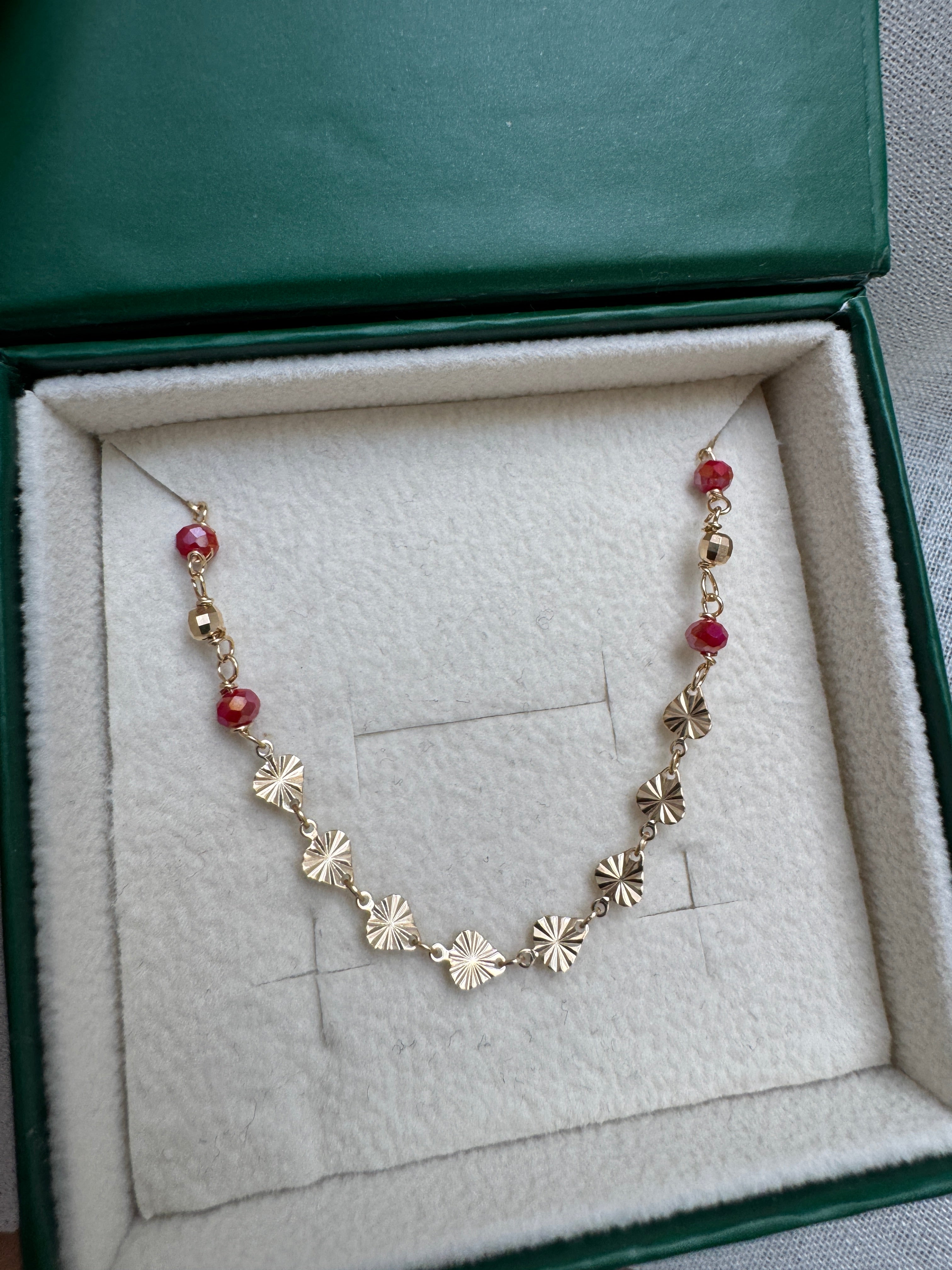 Collana Crystal Ruby