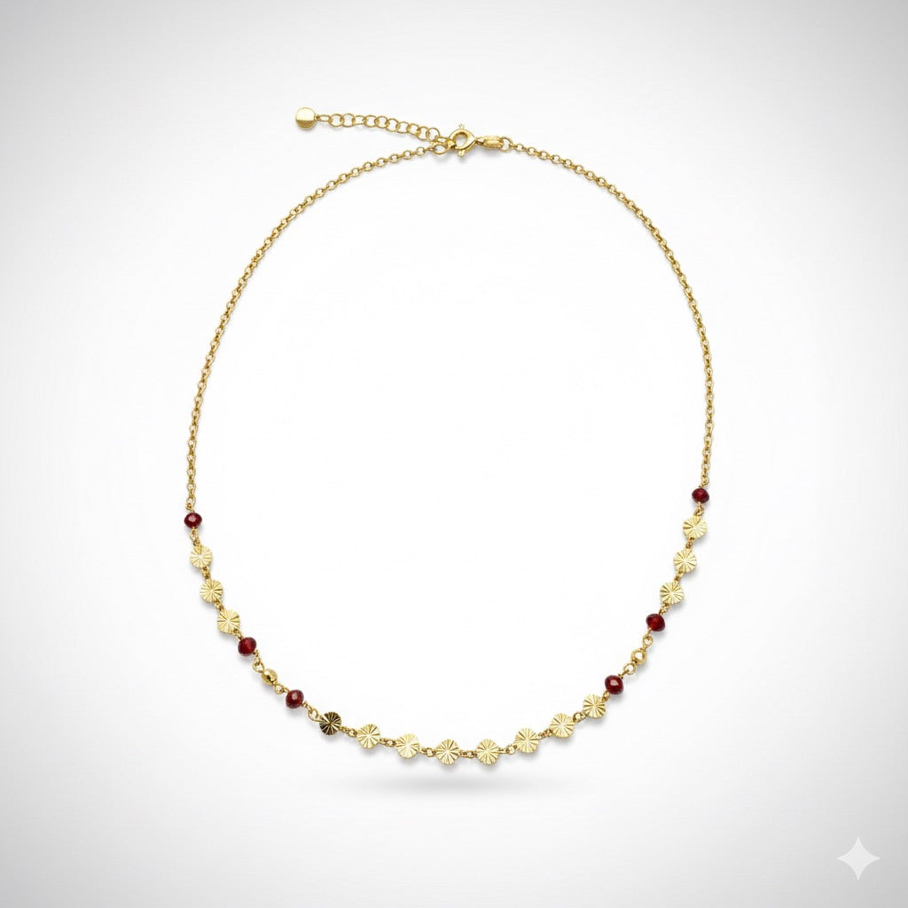 Collana Crystal Ruby