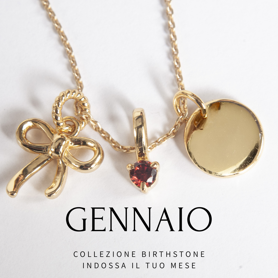 Collana BIRTHSTONE
Indossa il tuo mese
