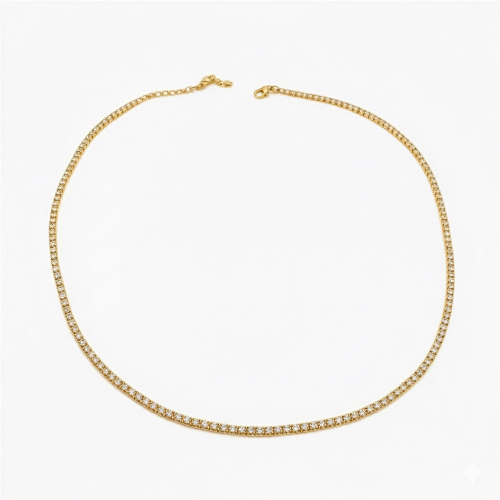 Collana Infinity dorata