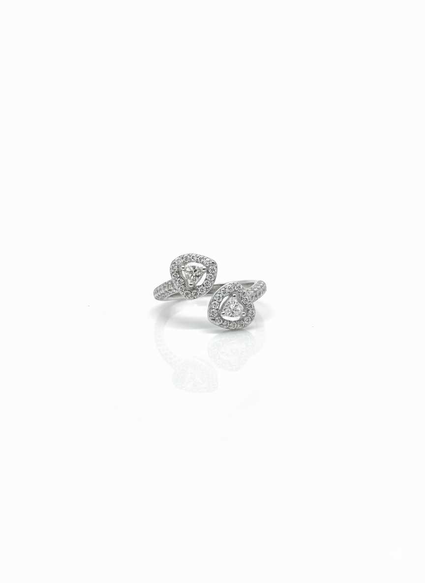 Anello due cuori
