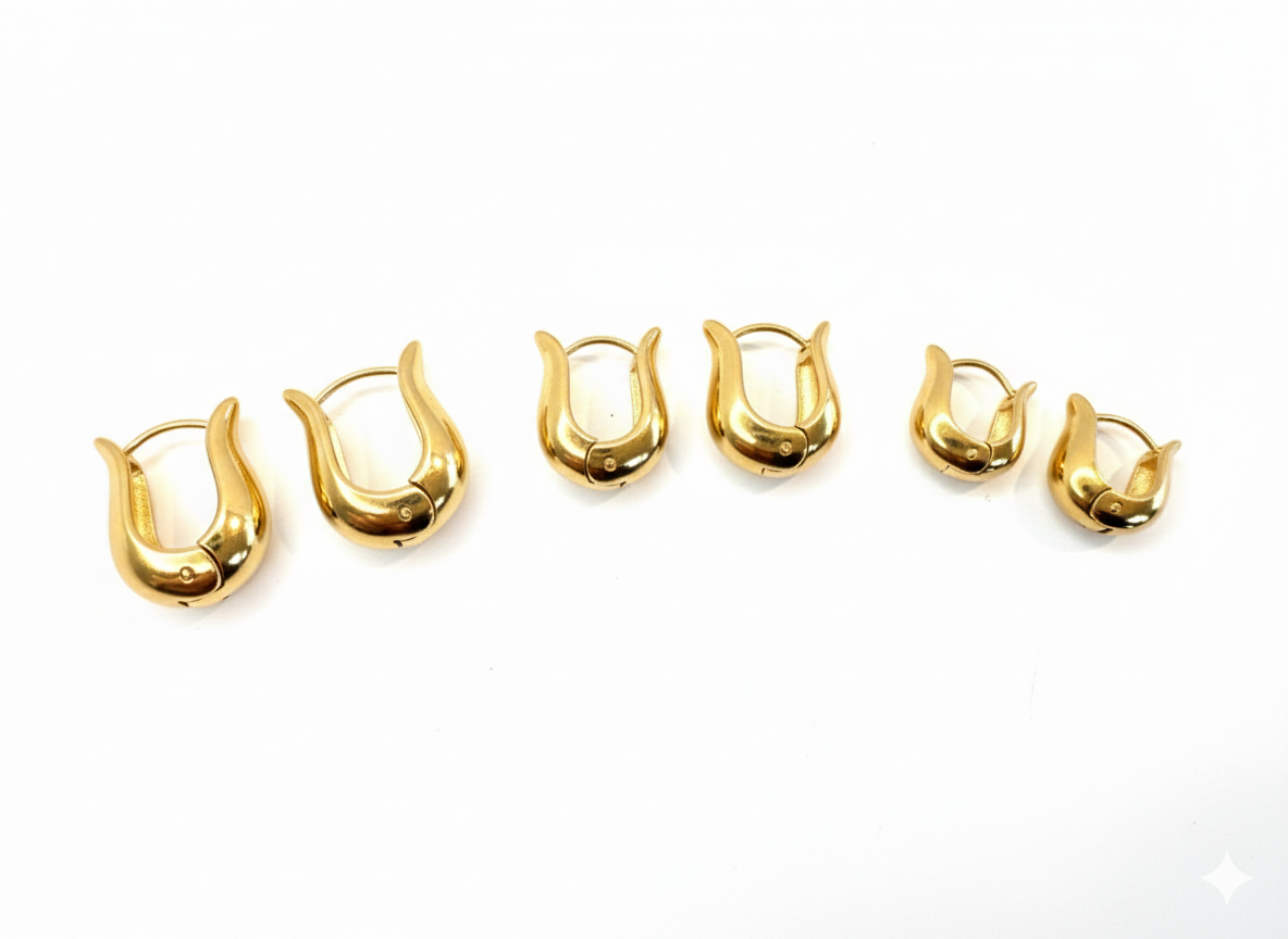 Cerchi Virgole GOLD