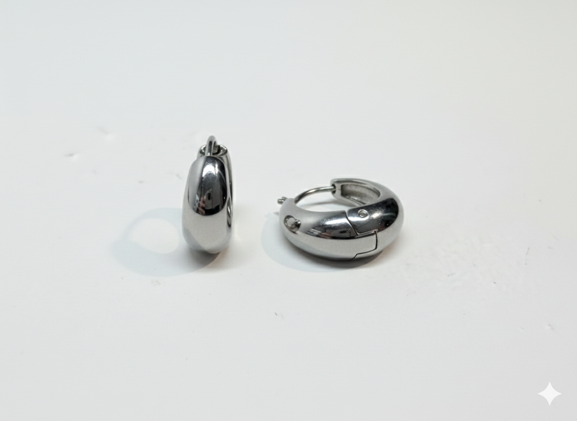 Orecchini Bomb goccia SILVER