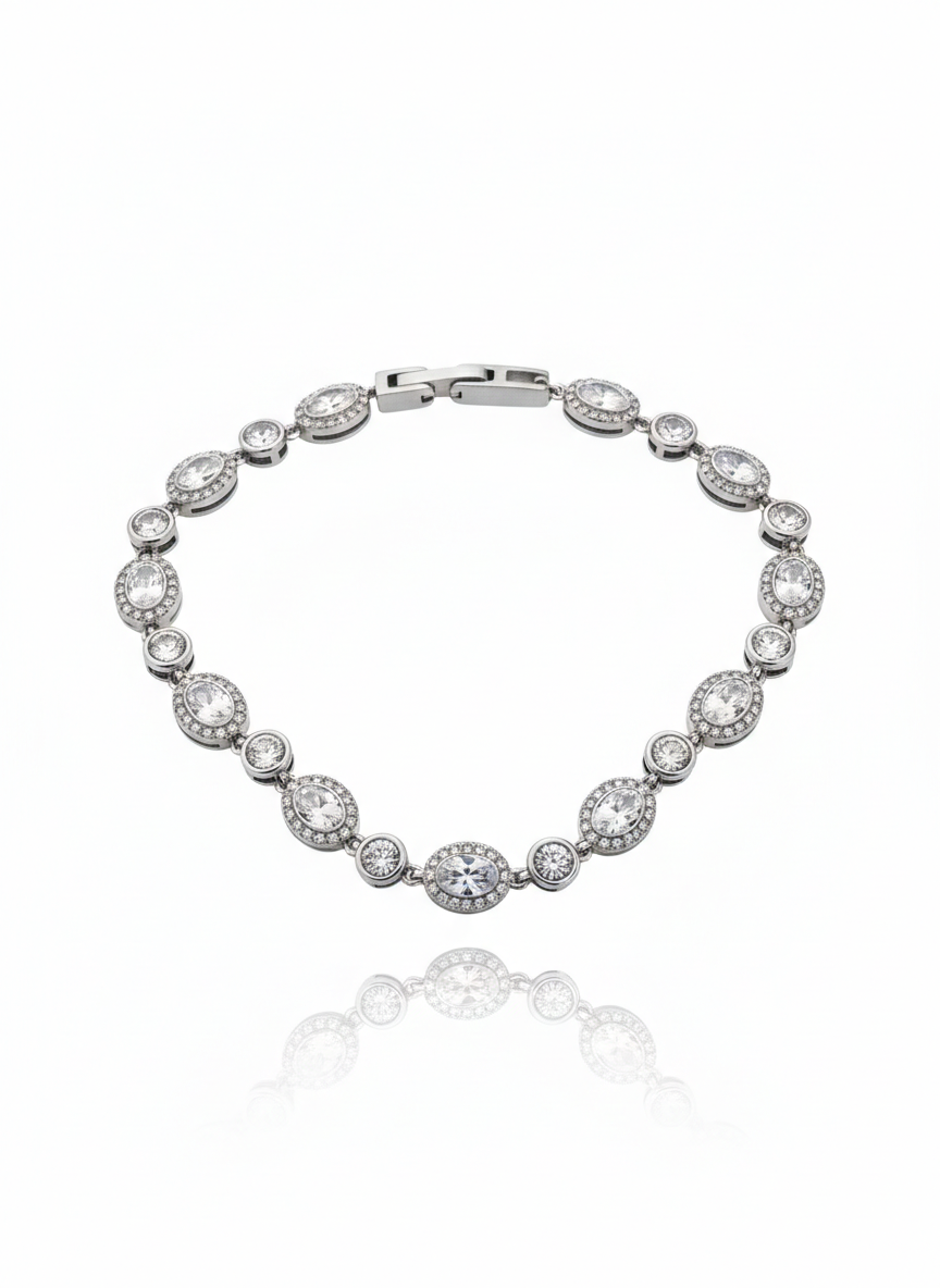 Bracciale tennis SILVER