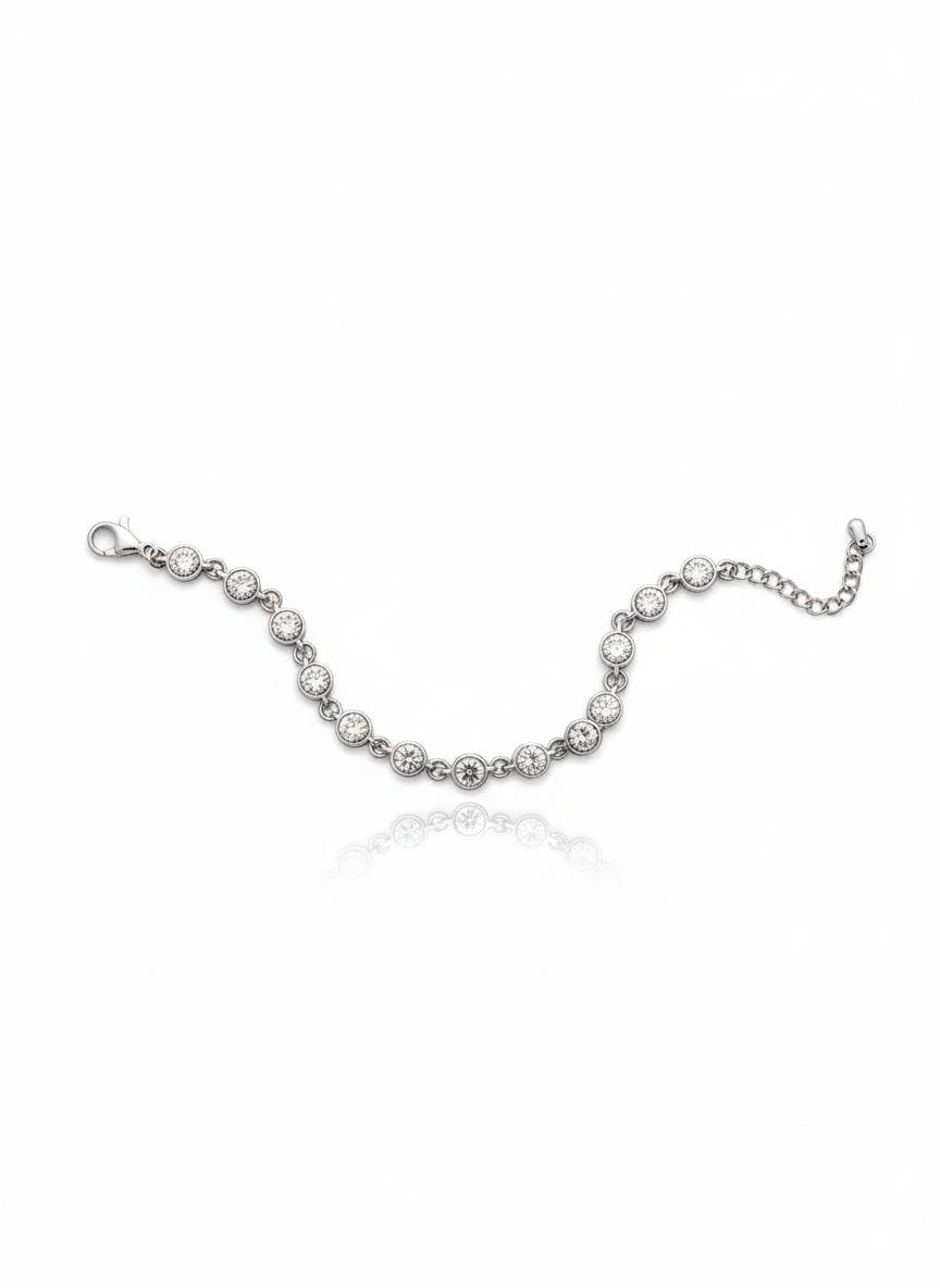 Bracciale Strass cipollina SILVER