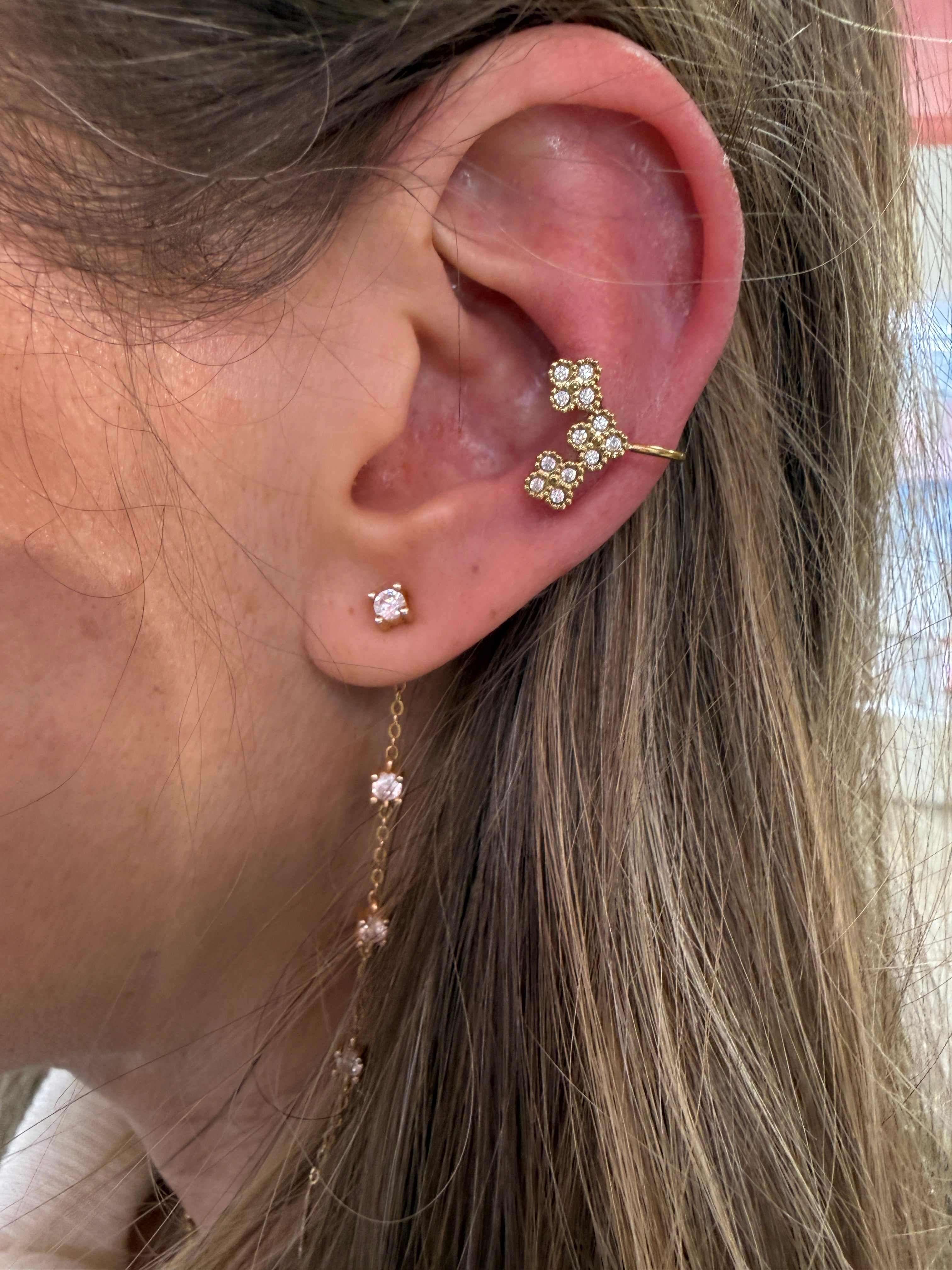 Earcuff Fiori GOLD