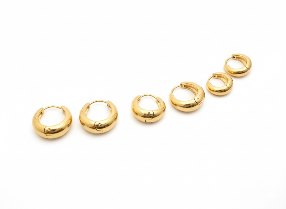 Orecchini Bomb goccia GOLD